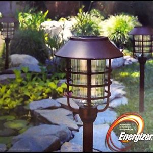 Energizer 8 Pack Large Solar Pathway LED Lights